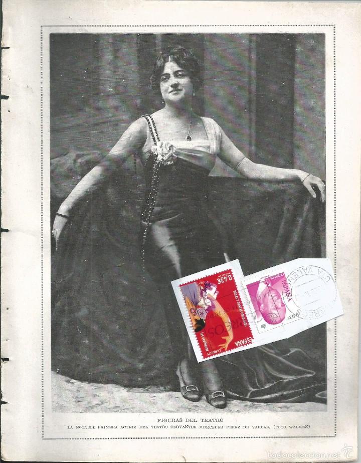Collectionnisme de Revues et Journaux: BYN MAR 1923. N&ordm; 1660.AXTRIZ MERCEDES PEREZ DE VARGAS. NUEVO EDIFICIO BANCO BILBAO EN MADRID