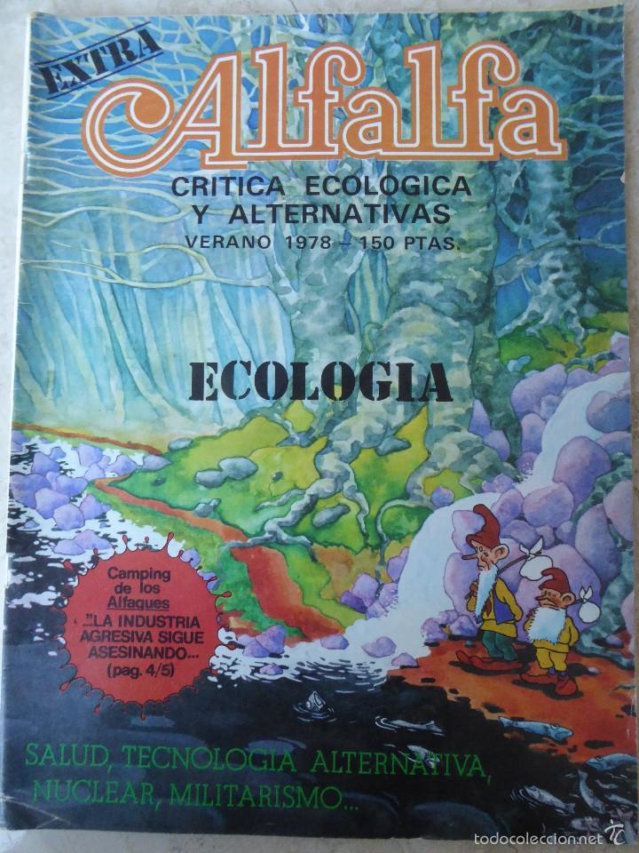 Coleccionismo de revistas y peri&oacute;dicos: ALFALFA. REVISTA DE CR&Iacute;TICA ECOL&Oacute;GICA Y ALTERNATIVAS. EXTRA VERANO 1978