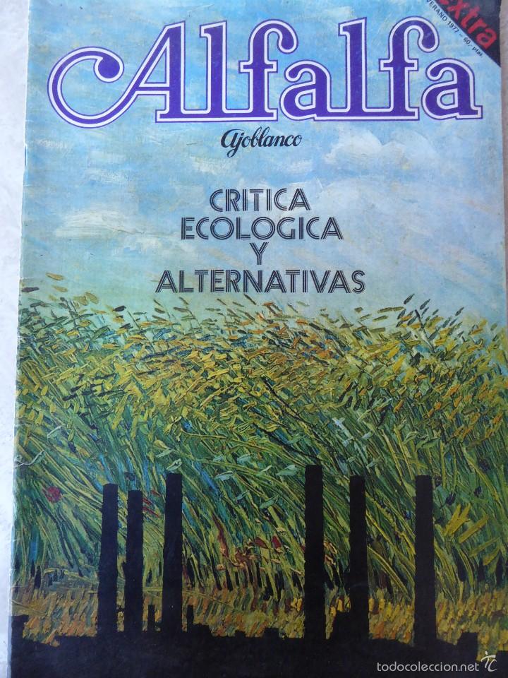 Coleccionismo de revistas y peri&oacute;dicos: ALFALFA. REVISTA DE CR&Iacute;TICA ECOL&Oacute;GICA Y ALTERNATIVAS. EXTRA VERANO 1977