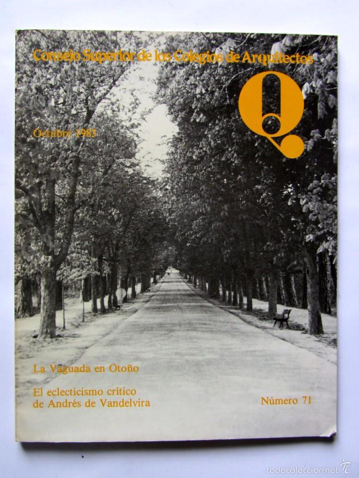 Collection Magazines and Newspapers: Revista Q Octubre 1983  Consejo Superior de los Colegios de Arquitectos N&ordm;71