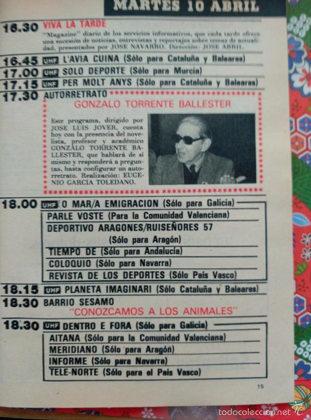 Coleccionismo de Revistas y Peri&oacute;dicos: recorte GONZALO TORRENTE BALLESTER