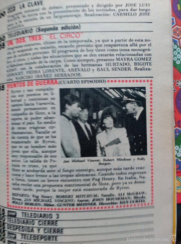 Coleccionismo de Revistas y Peri&oacute;dicos: recorte JAN MICHAEL ROBERT MITCHUM POLLY BERGER