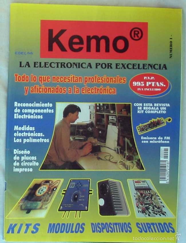 Coleccionismo de revistas y peri&oacute;dicos: KEMO - REVISTA DE ELECTR&Oacute;NICA - N&ordm; 1 - ED. COELMA S. L. 1998 - VER SUMARIO Y DESCRIPCI&Oacute;N
