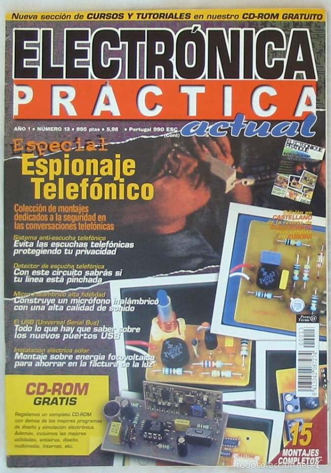 Coleccionismo de revistas y peri&oacute;dicos: ELECTR&Oacute;NICA PR&Aacute;CTICA ACTUAL - REVISTA A&Ntilde;O 1 / N&ordm; 13 1998- VER SUMARIO