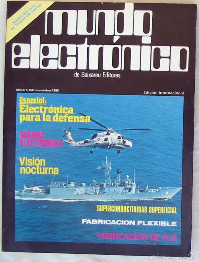 Coleccionismo de revistas y peri&oacute;dicos: MUNDO EL&Eacute;CTRONICO - REVISTA N&ordm; 166 / NOVIEMBRE 1986 - VER SUMARIO