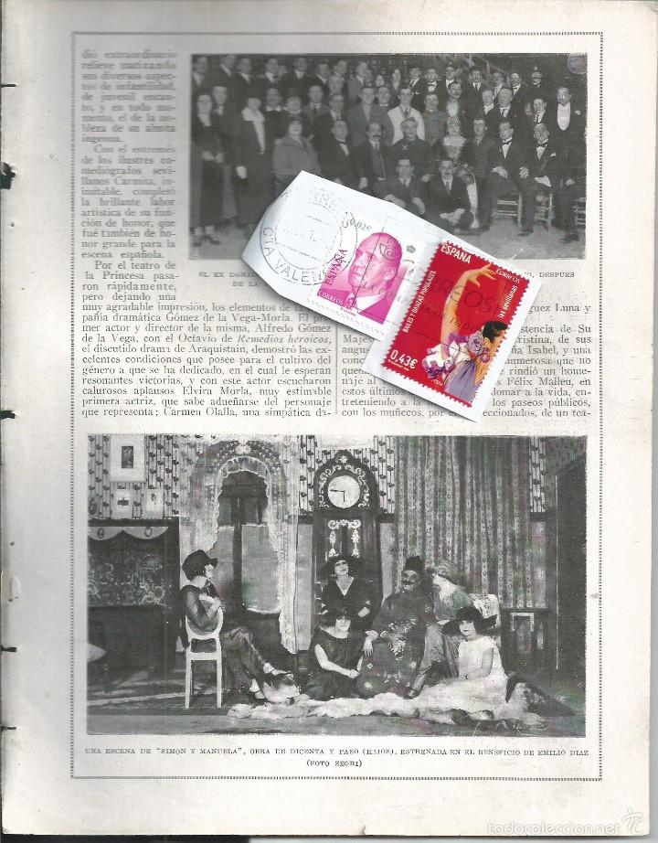 Coleccionismo de revistas y peri&oacute;dicos: BYN ABR 1923.N&ordm; 1666. DOMADOR CIRCO MALLEU. CIRCO AMERICANO. CECILIA CAVENDISH. DICENTA Y PASO