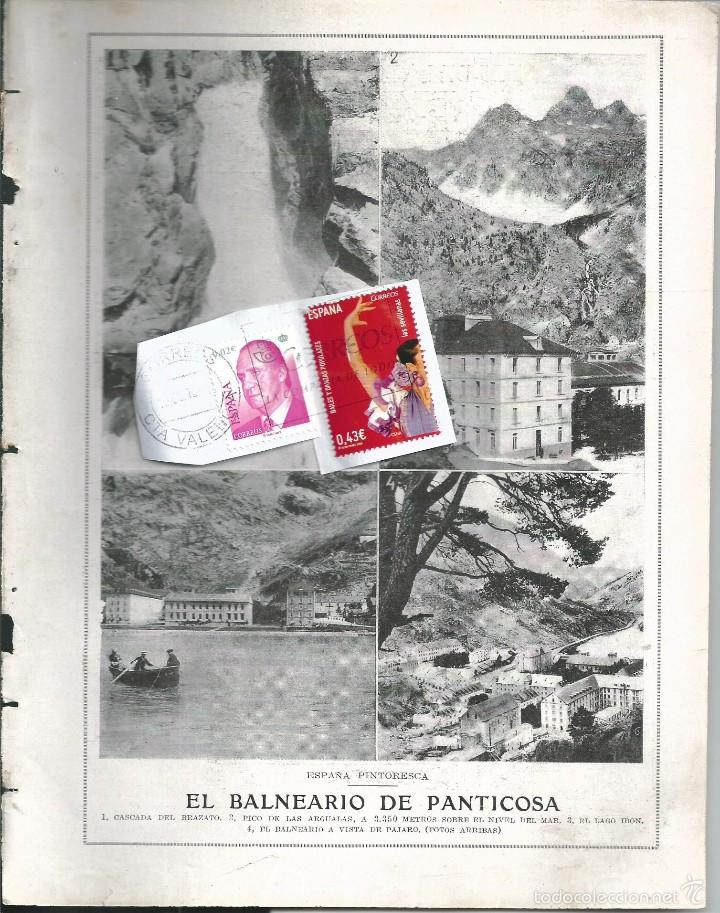 Coleccionismo de revistas y peri&oacute;dicos: BYN ABR 1923.N&ordm; 1666. REPORTAJE FOTOS BALNEARIO DE PANTICOSA EXTRACTOS PERFUMERIA FLORALIA