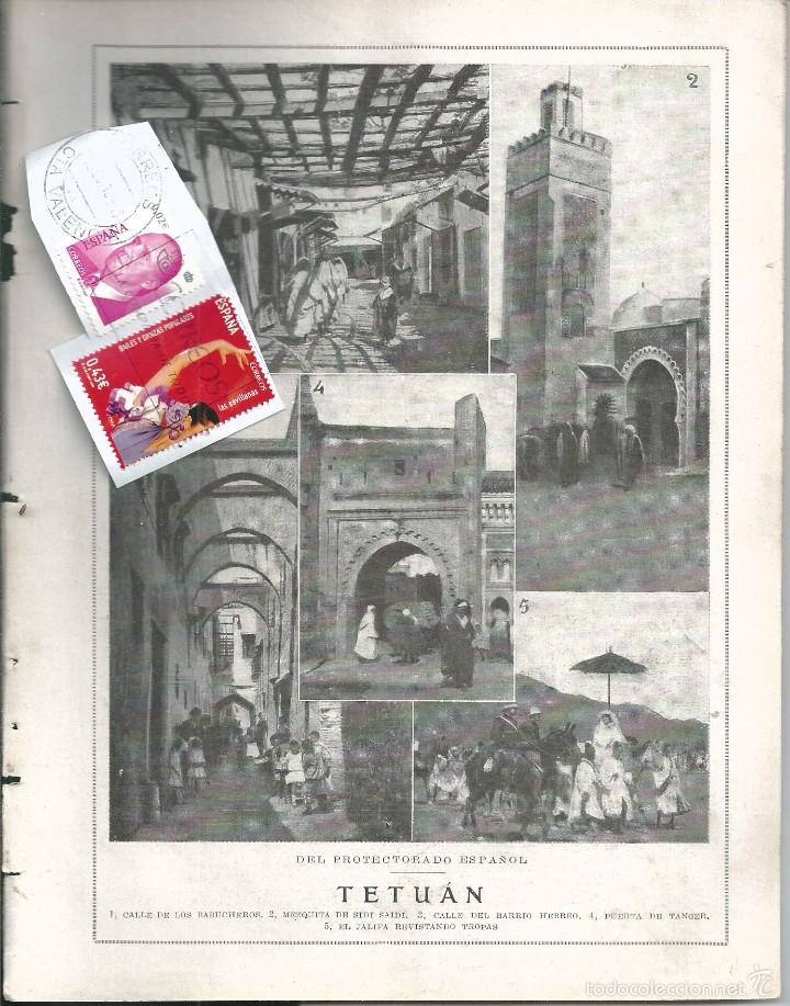 Collectionnisme de Revues et Journaux: BYN ABR 1923.N&ordm; 1667. TETUAN PROTECTORADO ESPA&Ntilde;OL. JALIFA.CASTILLO MARCILLA MARIANO ZURITA E VARELA