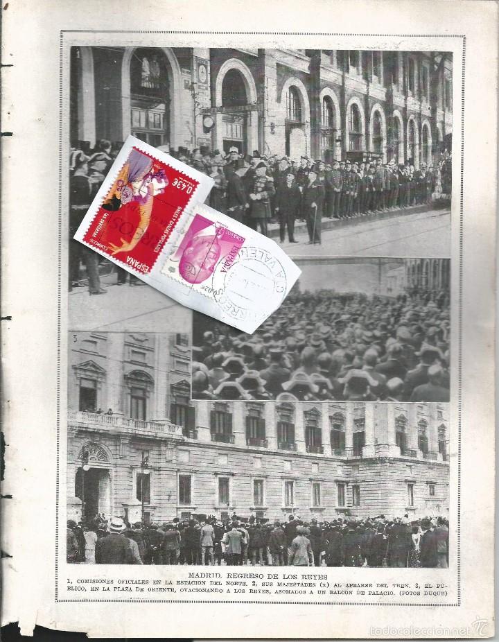 Coleccionismo de revistas y peri&oacute;dicos: BYN MAY 1923.N&ordm; 1669. REGRESO DE ALFONSO XIII Y VICTORIA DE BELGICA. JEREZ DE LA FRONTERA FIESTA FLO
