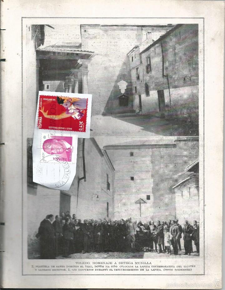 Collection Magazines and Newspapers: BYN MAY 1923.N&ordm; 1669.TOLEDO HOMENAJE  ORTEGA MUNILLA VI&Ntilde;ETA SILENO CONCENTRACION DEMOCRATICA-LIBERAL
