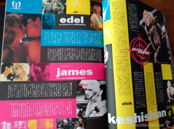 Coleccionismo de Revistas y Peri&oacute;dicos: RECORTE 92 JAPAN MADONNA RARE INEDITA FOTOS RARAS