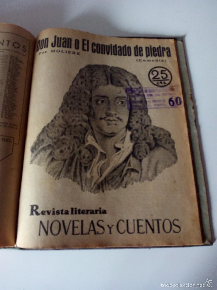 Sammeln von Zeitschriften und Zeitungen: 16 Revistas Literaria Novelas y Cuentos. A&ntilde;os 30 encuadernadas en un tomo.