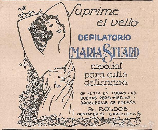 Collection Magazines and Newspapers: Publicidad depilatorio Maria Stuard - 1927