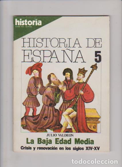 Coleccionismo de Revistas y Peri&oacute;dicos: HISTORIA - EXTRA XVII - LA BAJA EDAD MEDIA - CRISIS Y RENOVACION SIGLOS XIV/XV