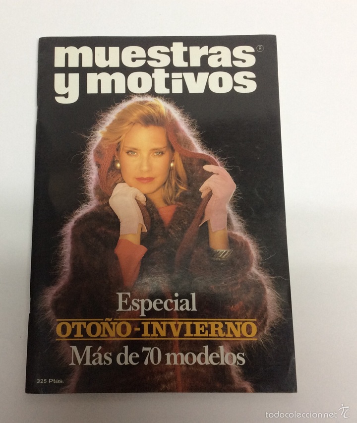 Coleccionismo de Revistas y Peri&oacute;dicos: MUESTRAS Y MOTIVOS ESPECIAL OTO&Ntilde;O INVIERNO 1983 - mas de 70 modelos