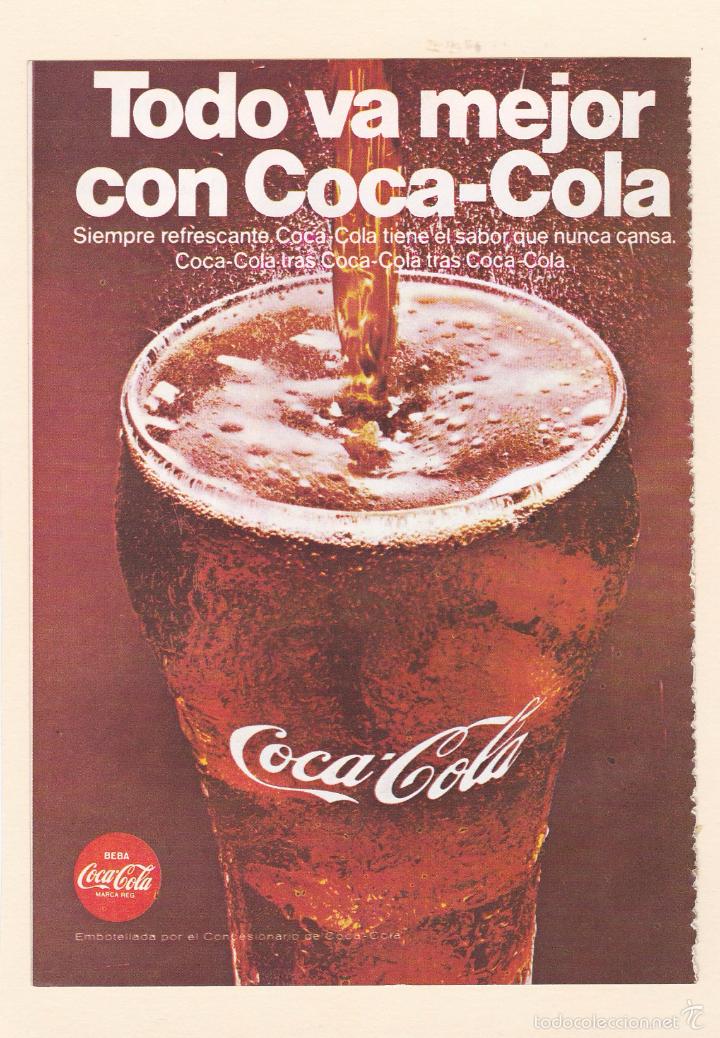 publicidad 1968. anuncio coca cola - aerolinea - Comprar Otras ...