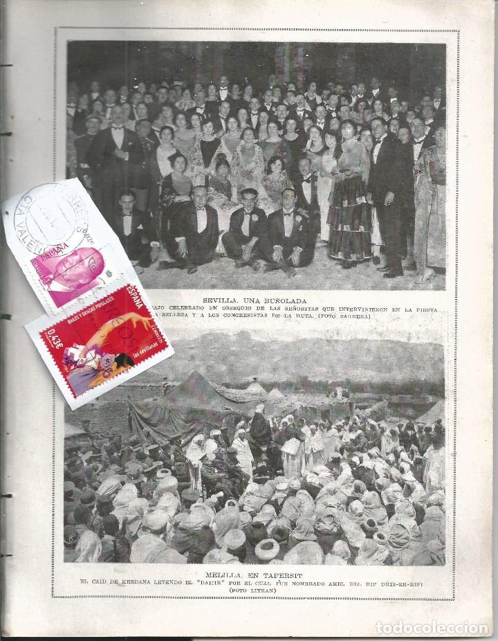 Collection Magazines and Newspapers: BYN MAY 1923.N&ordm; 1670.SEVILLA BU&Ntilde;OLADA MELILLA TAFERSIT  CAID DE KERDANA CAMPO DE LAS CORTS BARCELONA