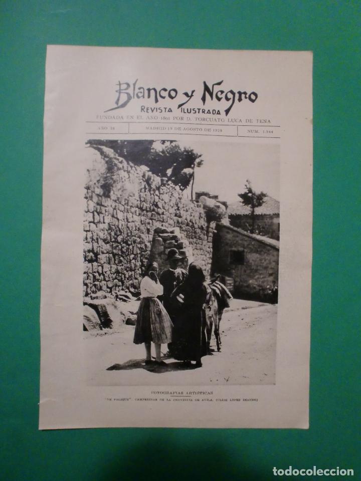 Collectionnisme de Revues et Journaux: HOJA SUELTA ORIGINAL CAMPESINOS DE LA PROVINCIA DE AVILA DE PALIQUE 19/8/1928