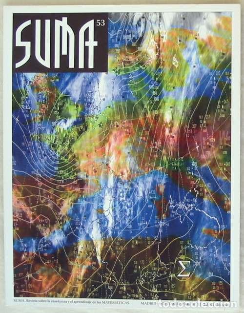 Collezionismo di Riviste e Giornali: SUMA N&ordm; 53 - REVISTA SOBRE LA ENSE&Ntilde;ANZA Y APRENDIZAJE DE LAS MATEMATICAS - VER SUMARIO