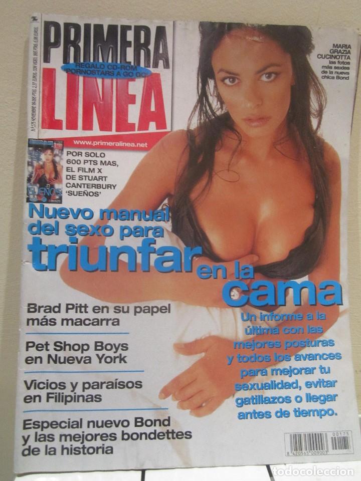 Coleccionismo de revistas y peri&oacute;dicos: Revista primera Linea num 175 Noviembre 1999 Nuevo manual sexo triunfar cama
