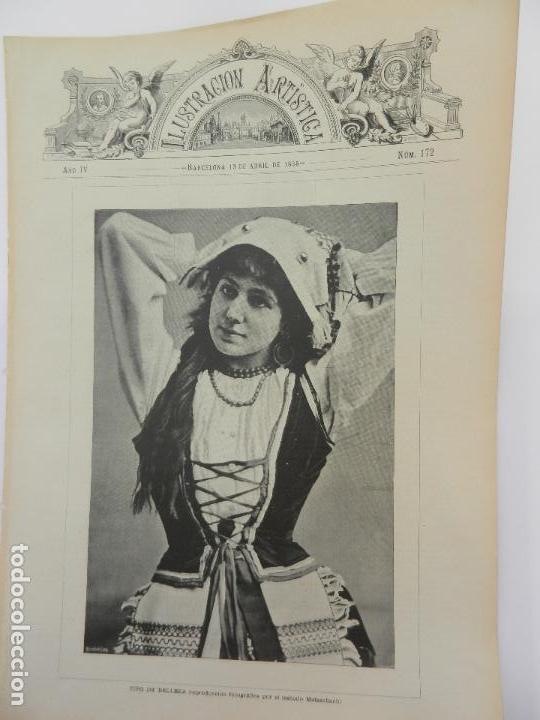 Collection Magazines and Newspapers: REVISTA ILUSTRACI&Oacute;N ART&Iacute;STICA. A&Ntilde;O IV BARCELONA 13 DE ABRIL DE 1885. NUM. 172