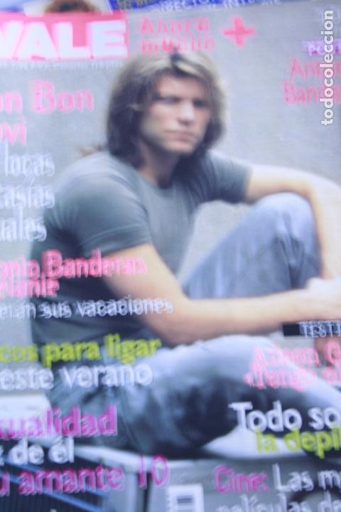 Coleccionismo de revistas y peri&oacute;dicos: NUEVO VALE  ANTONIO BANDERAS  BON JOVI  KEANU REEVES   1996