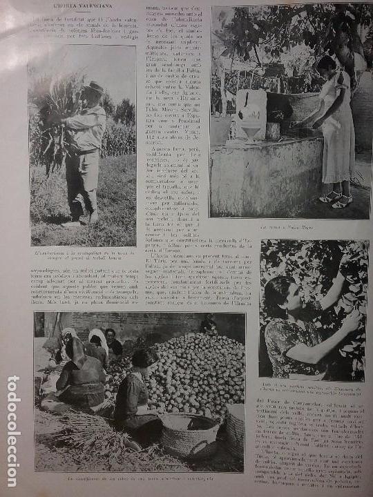 Collezionismo di Riviste e Giornali: HORTA VALENCIANA.AN'Y 1936.REVISTA CATALANA.HUERTA VALENCIANA.BARRACA