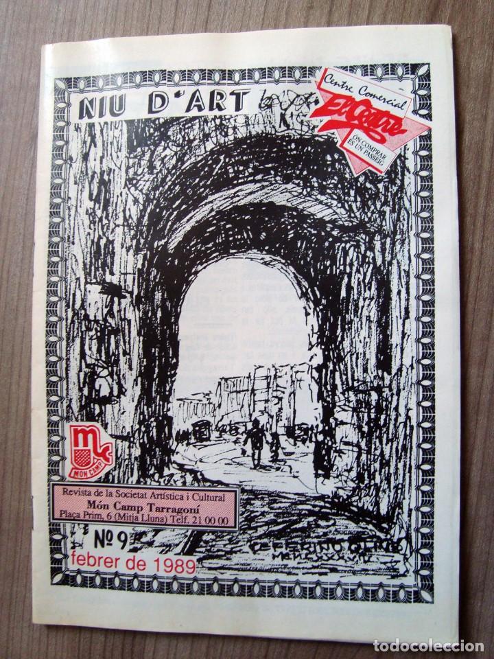 Coleccionismo de Revistas y Peri&oacute;dicos: Revista tarragona, niu d&acute;art 1989 - mon cam tarragoni - futbol, c.f. el llorito