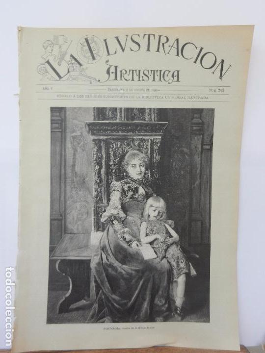 Collection Magazines and Newspapers: REVISTA ILUSTRACI&Oacute;N ART&Iacute;STICA. A&Ntilde;O V N&Uacute;M. 240 BARCELONA 2 DE AGOSTO DE 1886.