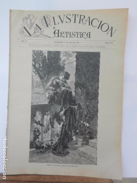 Collection Magazines and Newspapers: REVISTA ILUSTRACI&Oacute;N ART&Iacute;STICA. A&Ntilde;O VI N&Uacute;M. 278 BARCELONA 25 DE ABRIL DE 1886.