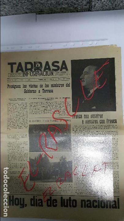 Collection Magazines and Newspapers: DIARIO  TARRASA  INFORMACION  - A&Ntilde;O  X - N&ordm; -  1920  -  1  DE  OCTUBRE  DE 1962  -