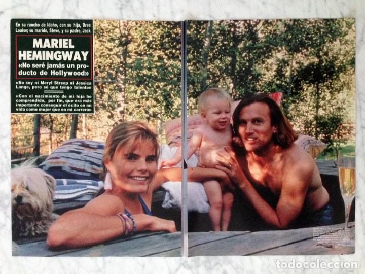 Coleccionismo de Revistas y Peri&oacute;dicos: REPORTAJE - MARIEL HEMINGWAY - 1988