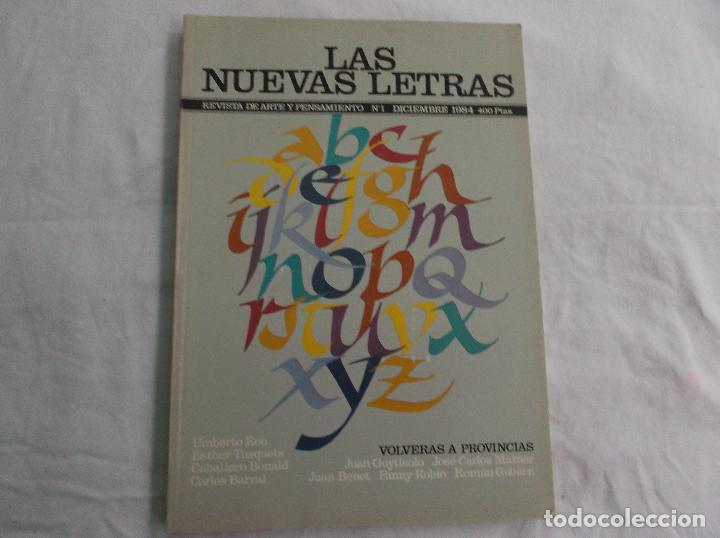 Coleccionismo de revistas y peri&oacute;dicos: Las nuevas letras n&ordm; 1, volver&aacute;s a provincias, revista de arte y pensamiento, diciembre-84