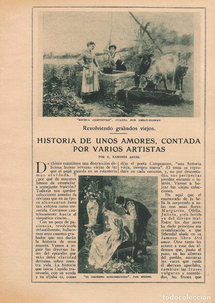 pintura * historia de unos amores, contada po - Comprar Revistas y  periódicos antiguos en todocoleccion - 62646092