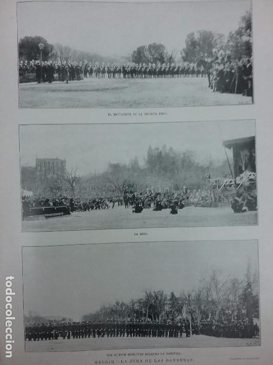 Coleccionismo de revistas y peri&oacute;dicos: REVISTA 1903.JURA DE LA BANDERA EN MADRID.REVISTA