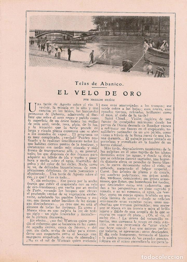 Sammeln von Zeitschriften und Zeitungen: El velo de oro / por Matilde Mu&ntilde;oz - 1925