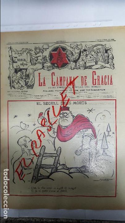 Collection Magazines and Newspapers: ANTIGUA  REVISTA  - LA  CAMPANA  DE  GRACIA - ANY - LVII - BATALLADA  2995 - 13 SEPTEMBRE  DE 1926 -
