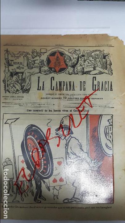 Collection Magazines and Newspapers: ANTIGUA  REVISTA  - LA  CAMPANA  DE  GRACIA - ANY - LVII - BATALLADA  2823 -  28 JULIOL  DE 1923 -