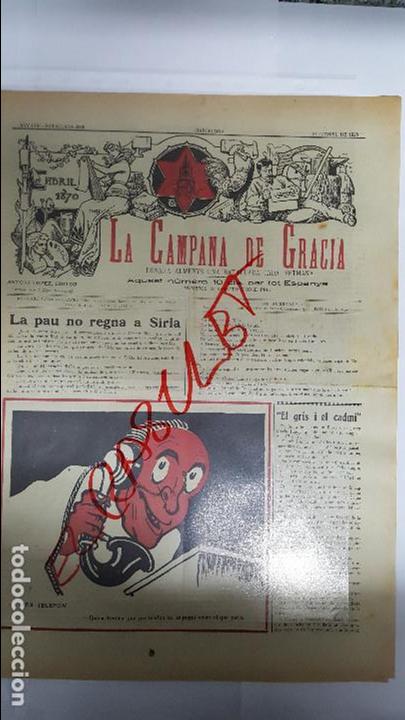 Coleccionismo de revistas y peri&oacute;dicos: ANTIGUA  REVISTA  - LA  CAMPANA  DE  GRACIA - ANY - LVII - BATALLADA  2966 -  24  D, ABRI  DE 1926 -
