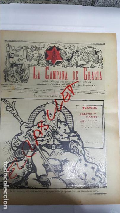 Coleccionismo de revistas y peri&oacute;dicos: ANTIGUA  REVISTA  - LA  CAMPANA  DE  GRACIA - ANY - LVII - BATALLADA  2961 -  24  MAR&Ccedil; DE 1926 -