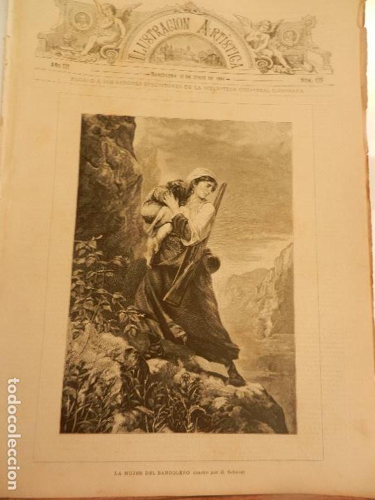 Collection Magazines and Newspapers: REVISTA ILUSTRACI&Oacute;N ART&Iacute;STICA. A&Ntilde;O III BARCELONA 16 DE JINIO DE 1884. NUM. 129