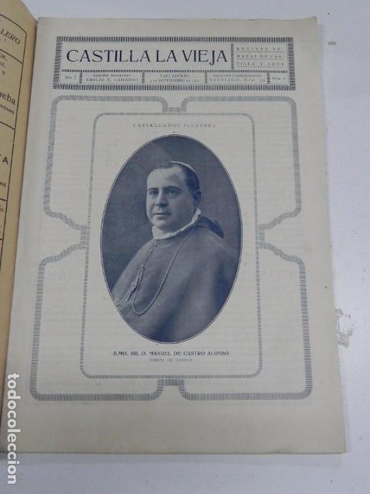 Coleccionismo de revistas y peri&oacute;dicos: Castilla la Vieja, Revista semanal ilustrada de Castilla y Le&oacute;n, num. 3, 3 de Septiembre de 1922, mu