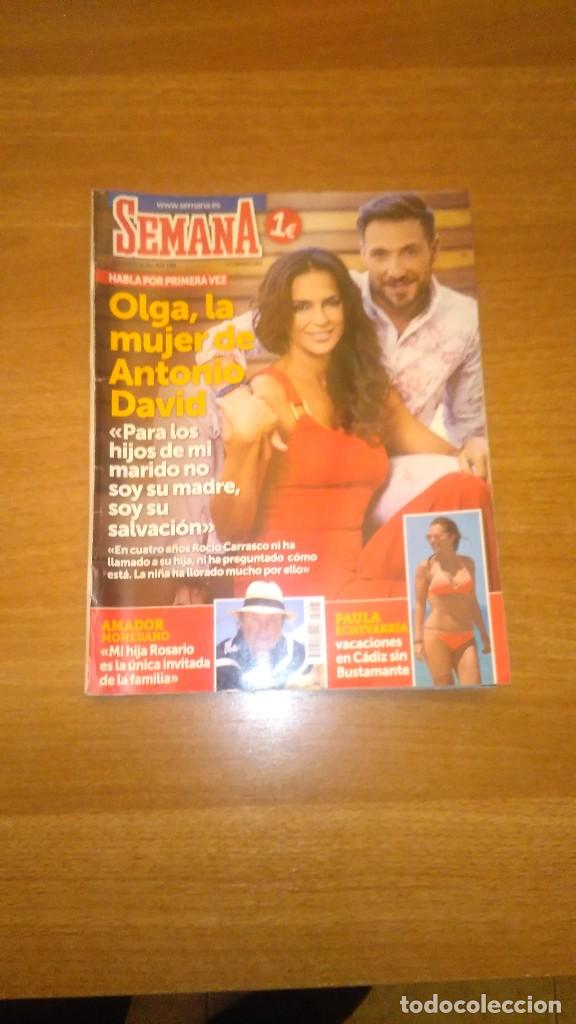 Coleccionismo de Revistas y Peri&oacute;dicos: REVISTA SEMANA - AGOSTO DEL 2016-  N&ordm; 3991-