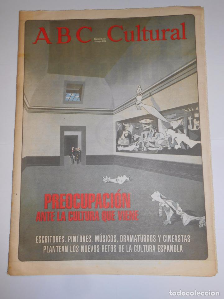 Coleccionismo de revistas y peri&oacute;dicos: ABC CULTURAL N&ordm; 237. 17 DE MAYO DE 1996. PREOCUPACION ANTE LA CULTURA QUE VIENE. TDKR24