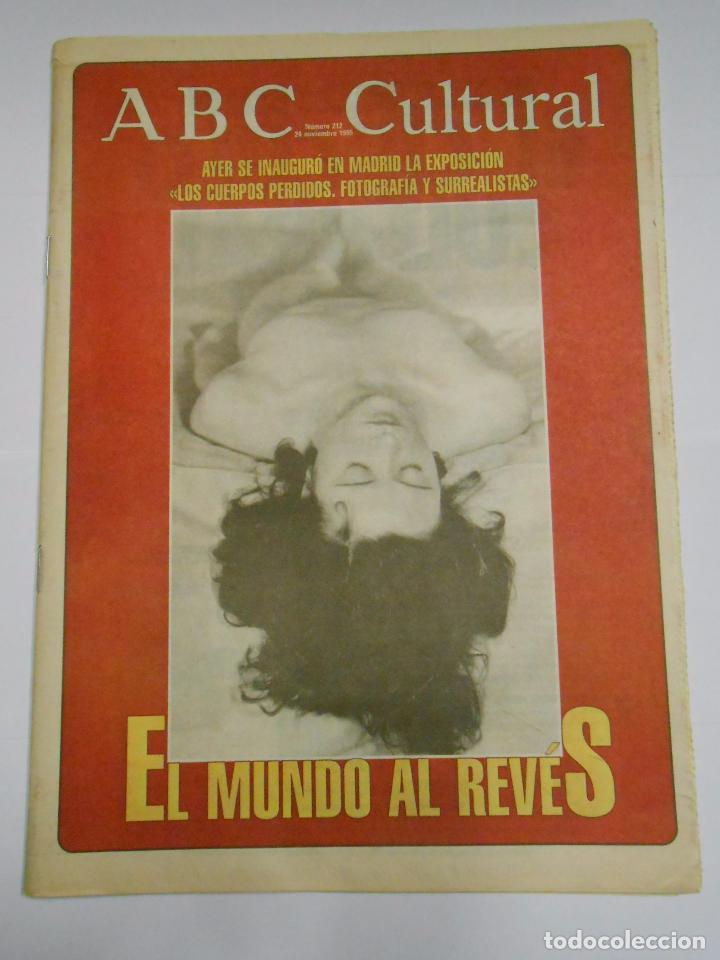 Coleccionismo de revistas y peri&oacute;dicos: ABC CULTURAL N&ordm; 212. 24 DE NOVIEMBRE DE 1995. EXPOSICION CUERPOS PERDIDOS EN MADRID. TDKR24