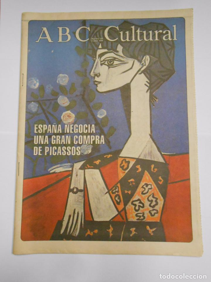 Coleccionismo de revistas y peri&oacute;dicos: ABC CULTURAL N&ordm; 134. 3 DE JUNIO DE 1994. ESPA&Ntilde;A NEGOCIA UNA GRAN COMPRA DE PICASSOS. TDKR24