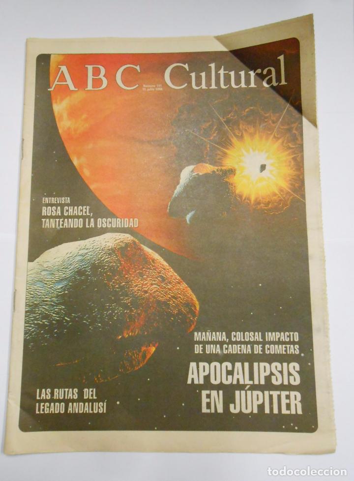 Coleccionismo de revistas y peri&oacute;dicos: ABC CULTURAL N&ordm; 141. 15 DE JULIO DE 1994. ENTREVISTA ROSA CHACEL. APOCALIPSIS EN JUPITER. TDKR24