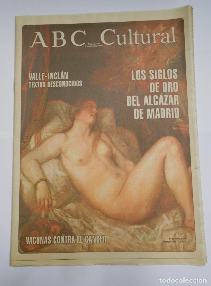 Coleccionismo de revistas y peri&oacute;dicos: ABC CULTURAL N&ordm; 149. 9 DE SEPTIEMBRE DE 1994. VALLE-INCLAN TEXTOS DESCONOCIDOS. TDKR24