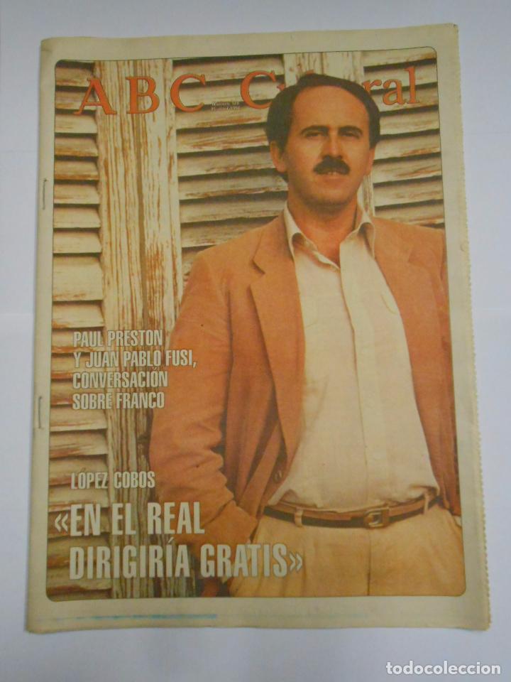 Coleccionismo de revistas y peri&oacute;dicos: ABC CULTURAL N&ordm; 128. 15 DE ABRIL DE 1994. LOPEZ COBOS. PAUL PRESTON Y JUAN PABLO FUSI TDKR24