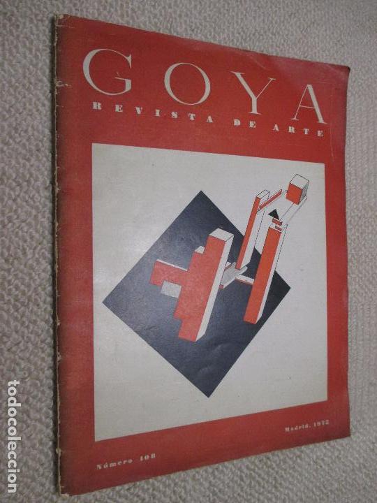 Sammeln von Zeitschriften und Zeitungen: Goya revista de arte n&ordm; 108 de 1972. El Lissitzky de la pintura a la arquitectura